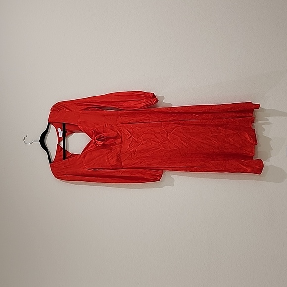 NWT NSR Red Dress M - Picture 1 of 4